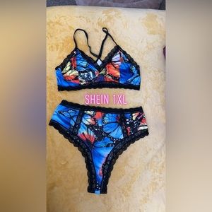 Butterfly 2 piece pajama set